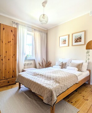 Appartement | 2 chambres, ameublement unique, literie fournie