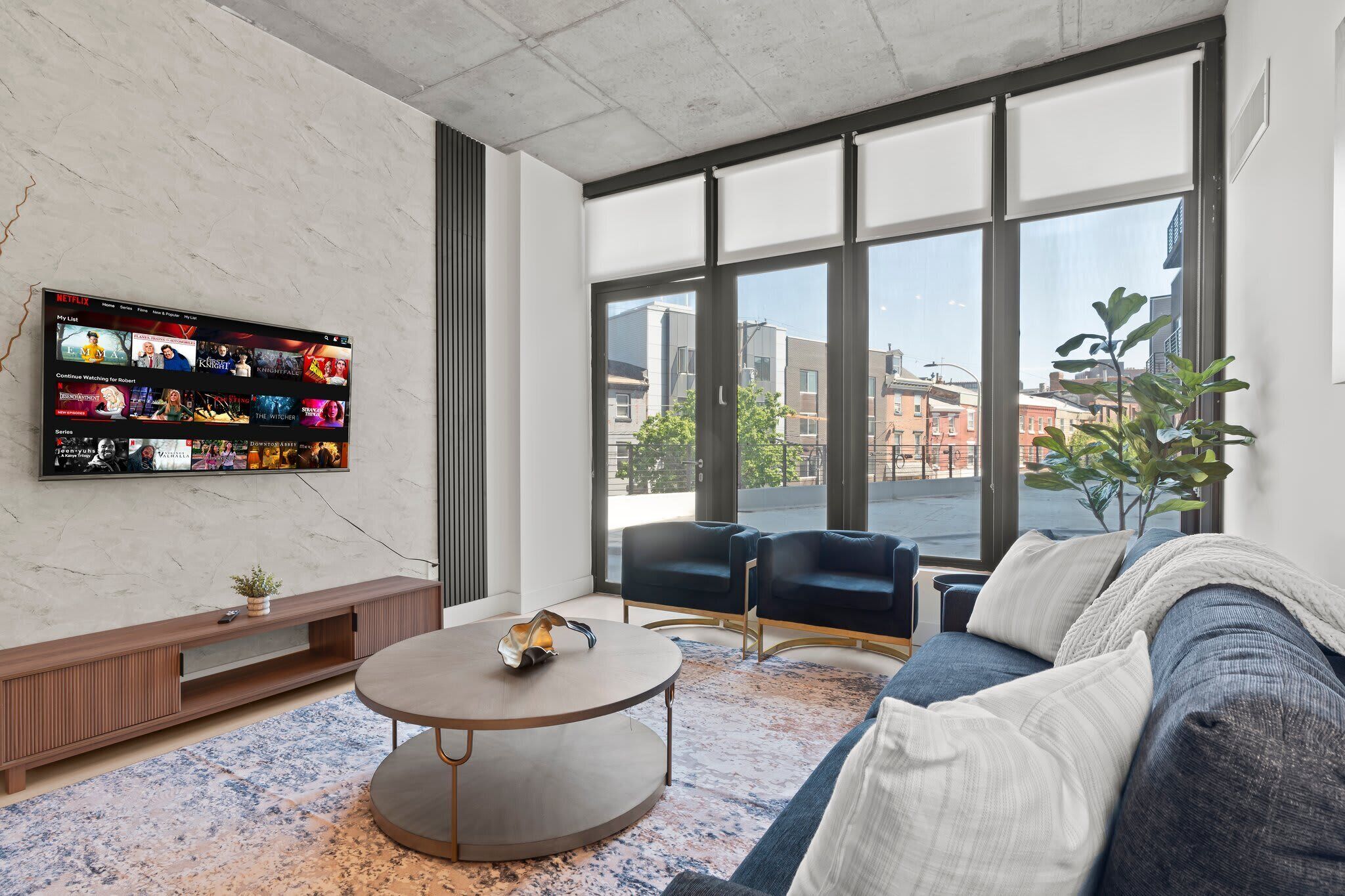 TV, offices