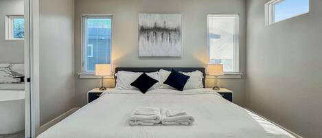 3 bedrooms, iron/ironing board, travel crib, WiFi