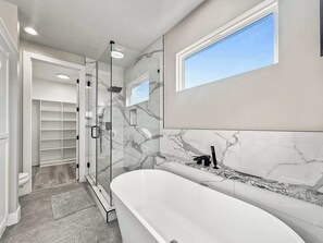 Douche, shampoing