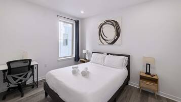 2 chambres, Wi-Fi, literie fournie