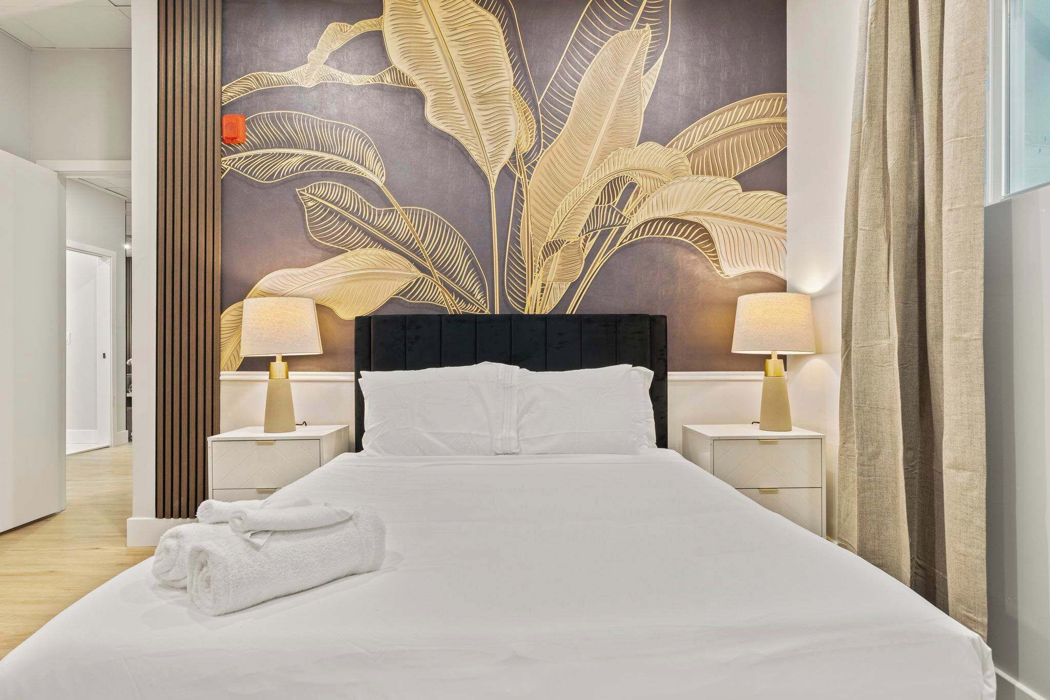 3 habitaciones y ropa de cama 