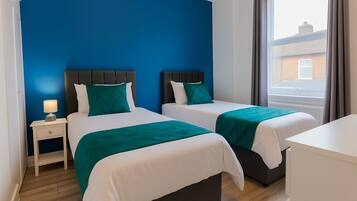 3 bedrooms, iron/ironing board, free WiFi, bed sheets