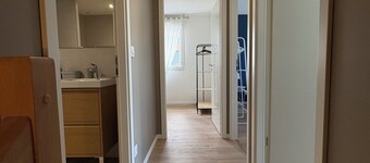 Au P'tit Carré, garden duplex near Colmar