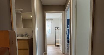 Au P'tit Carré, garden duplex near Colmar