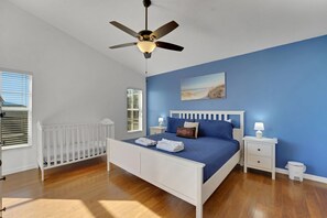 4 bedrooms, iron/ironing board, free WiFi, wheelchair access