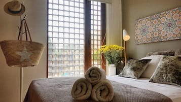 2 makuuhuonetta, silitysrauta/-lauta, Wi-Fi, vuodevaatteet