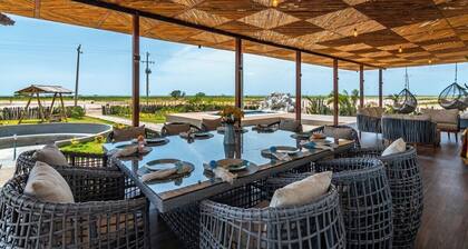 New Espectacular Villa Cabana en la playa