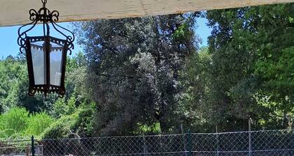 Double room with private bathroom and small exclusive garden