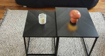 Fully furnished and equipped apartment in the courtyard of the Haut Manoir