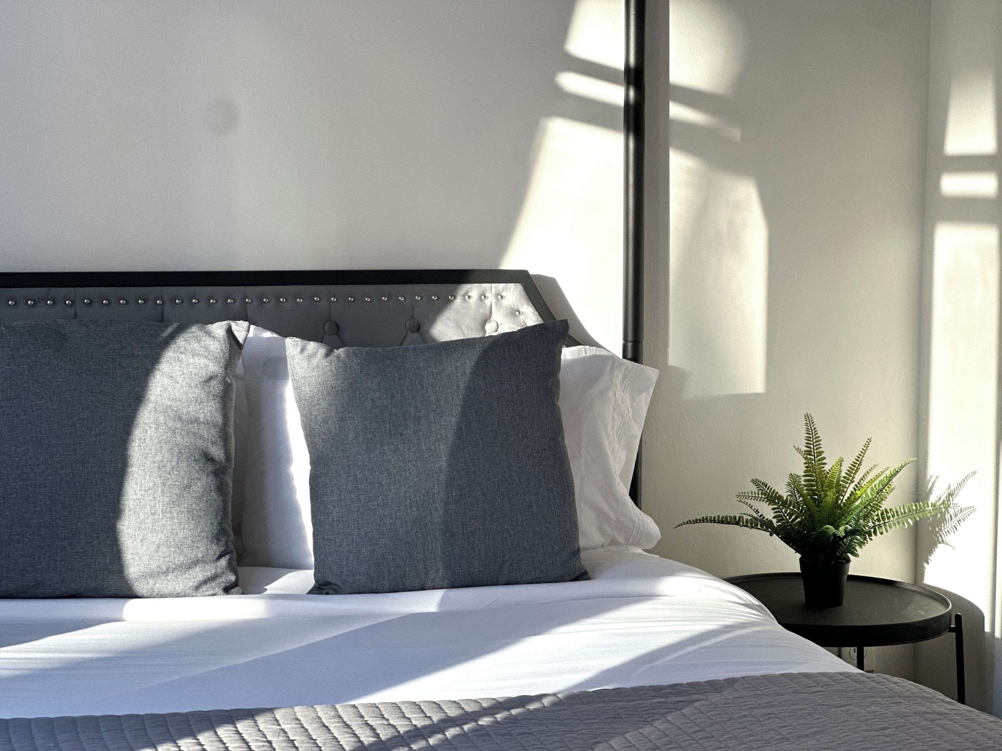 1 bedroom, iron/ironing board, bed sheets