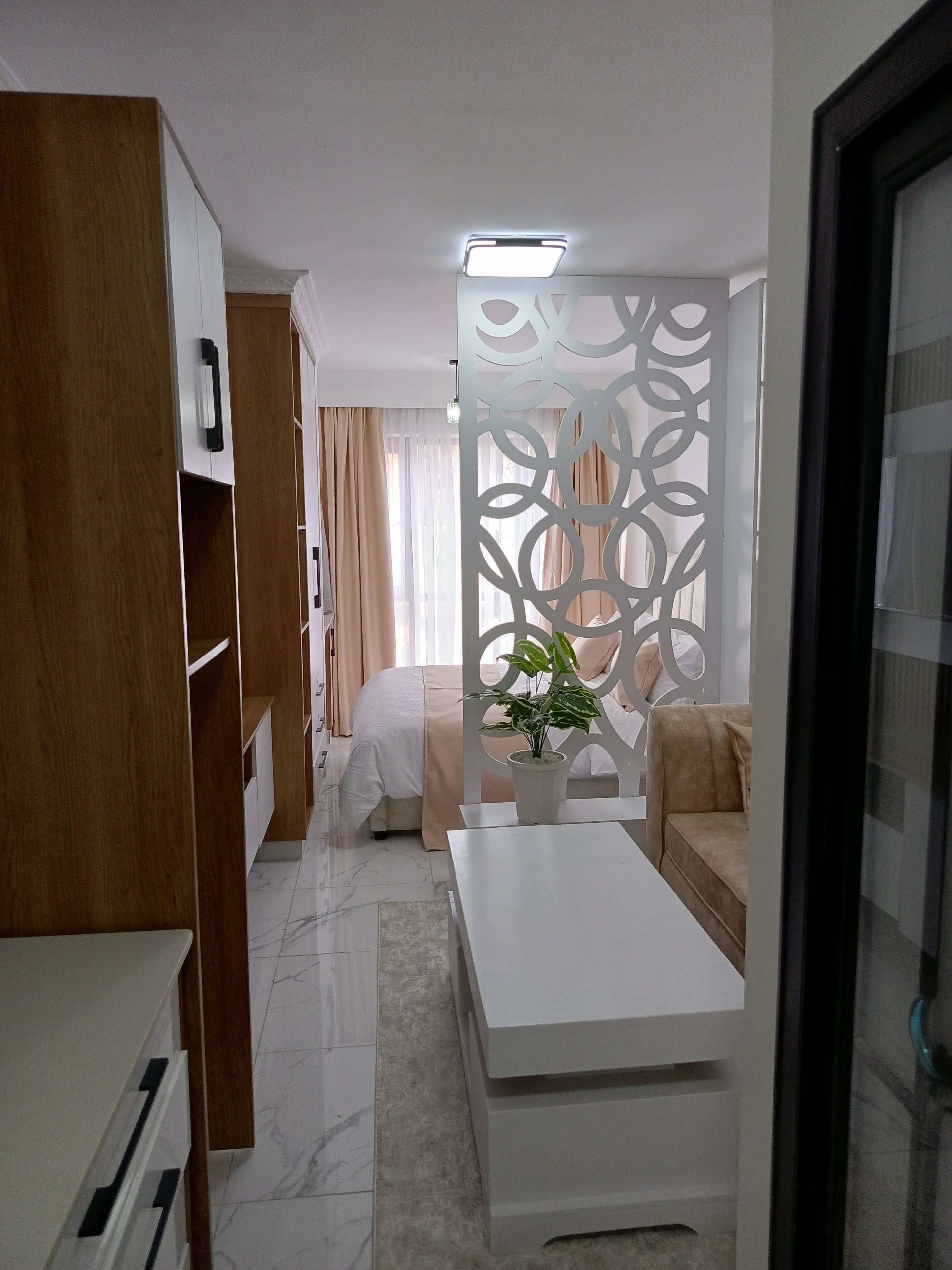 1 chambre, fer et planche à repasser, accès Internet, draps fournis