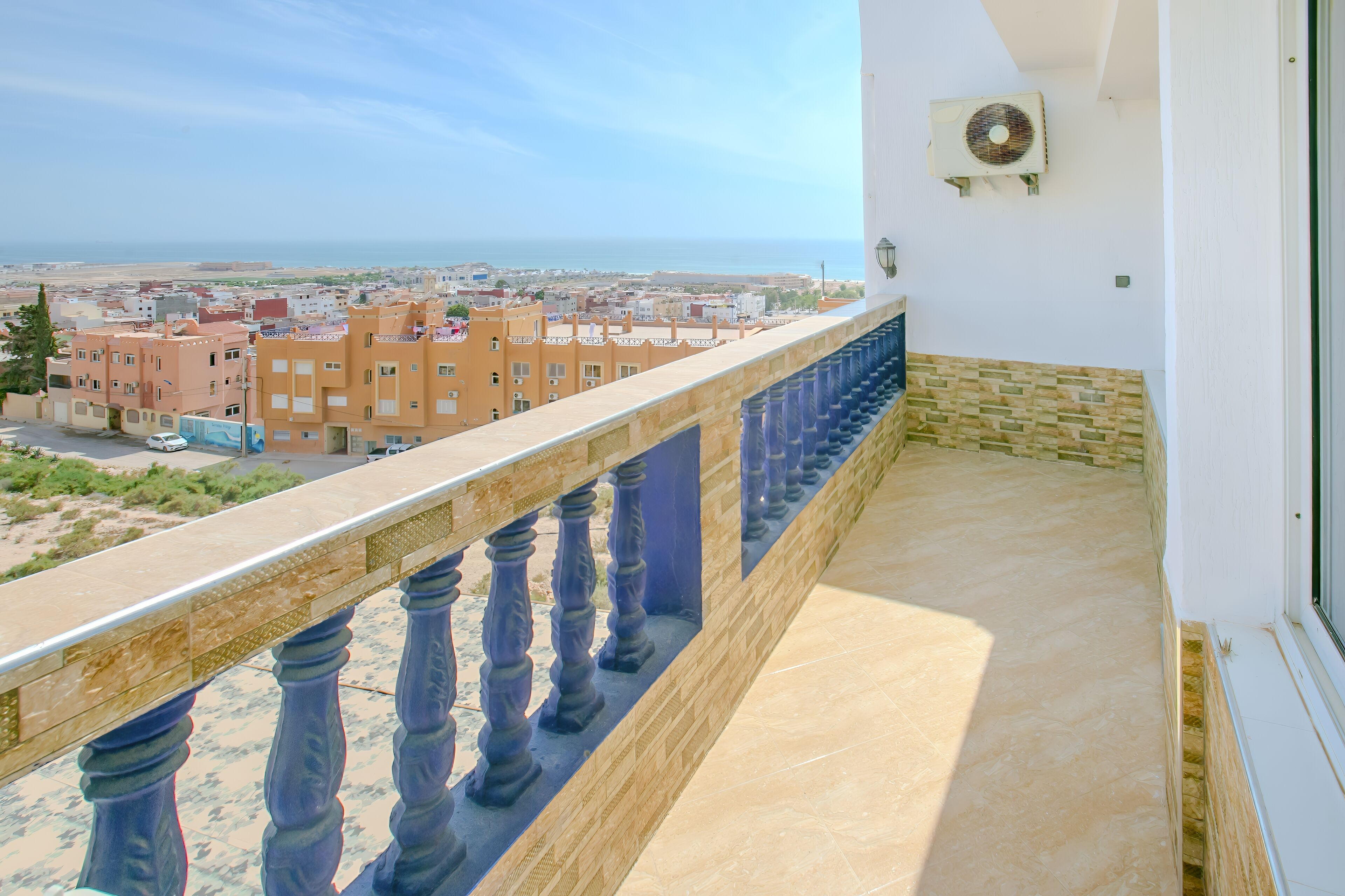 Dúplex familiar, 3 habitaciones, vista al mar | Terraza o patio