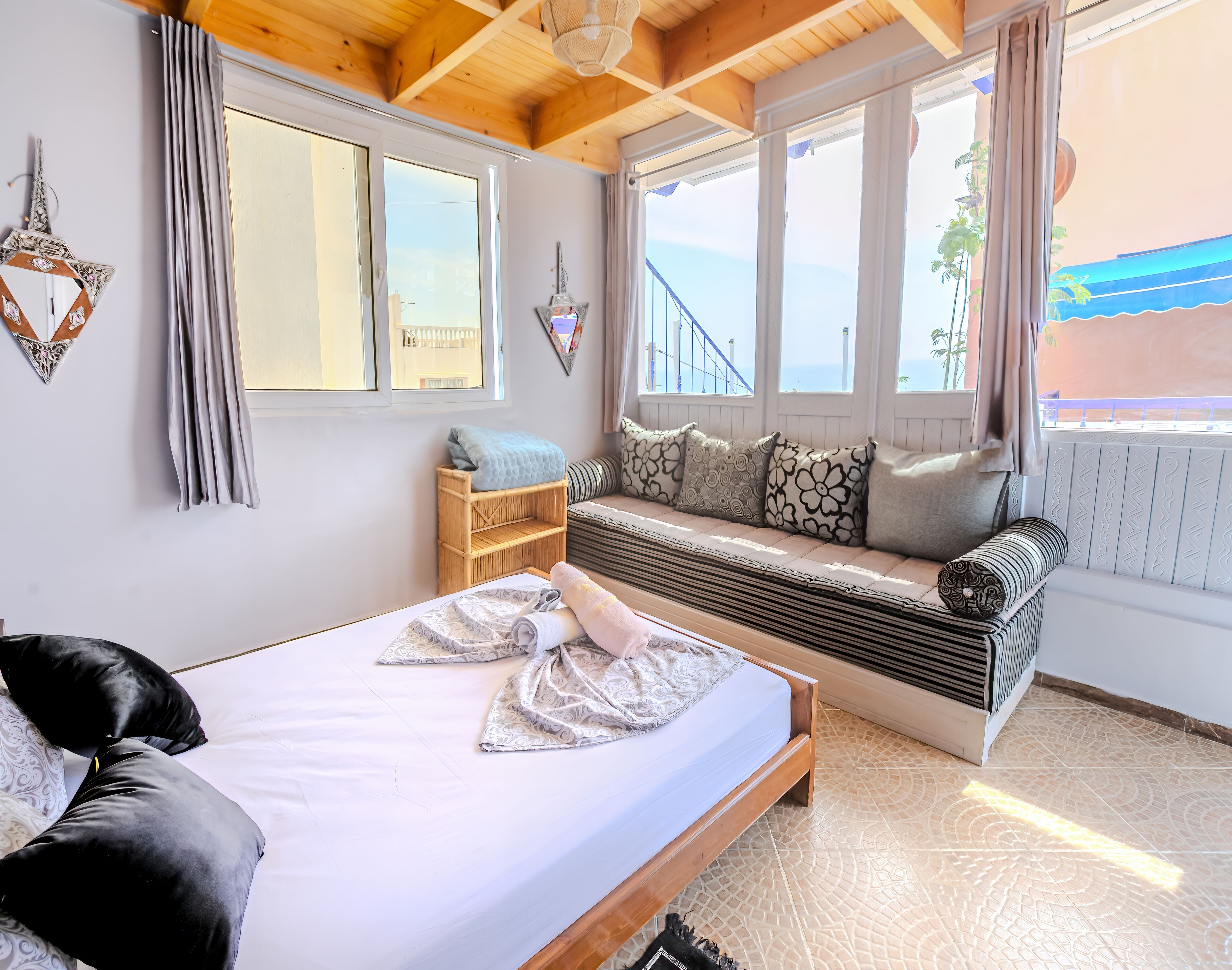 Ropa de cama de alta calidad y colchones con pillow-top 