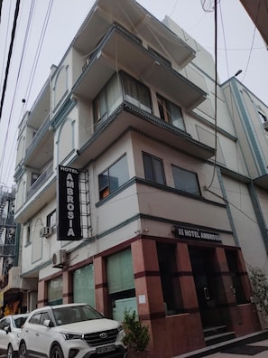 Façade de l’hébergement