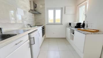 Villa, Patio, Poolside | Private kitchenette | Espresso maker
