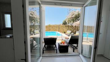 Villa, Patio, Poolside | View from room