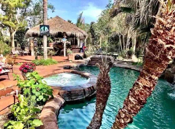 Outdoor pool - The Most Interesting House in Texas (Pearland)