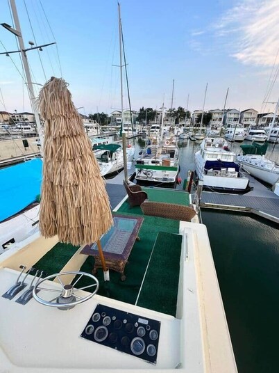 The Tiki Treasure Boat