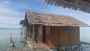 Fassade der Unterkunft