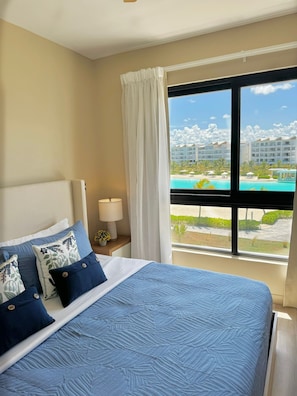 2 bedrooms, in-room safe, iron/ironing board, free WiFi
