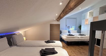 Mountain view, 8 min. Saas-Fee, ski, 12 min. Mattmark