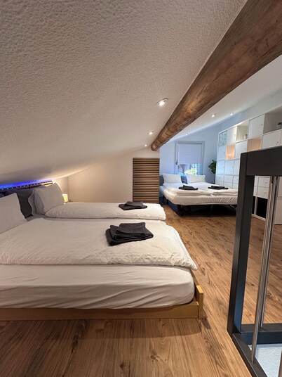 Bergblick, 8 min. Saas-Fee, SKi, 12 min. Mattmark