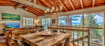 Lake Tahoe Tree House with Panoramic Views of Lake Tahoe