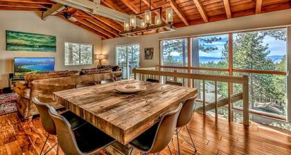Lake Tahoe Tree House with Panoramic Views of Lake Tahoe
