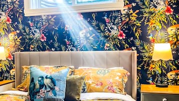 2 sovrum, värdeförvaringsskåp på rummet och strykjärn/strykbräda