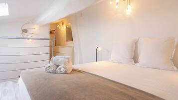 Apartamento | 1 dormitorio, tabla de planchar con plancha, ropa de cama