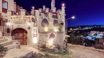 Entrada al alojamiento