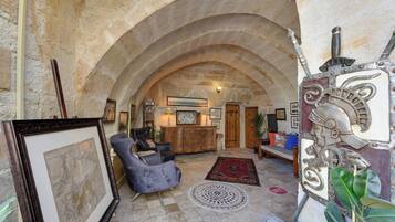 Zona de estar del vestíbulo