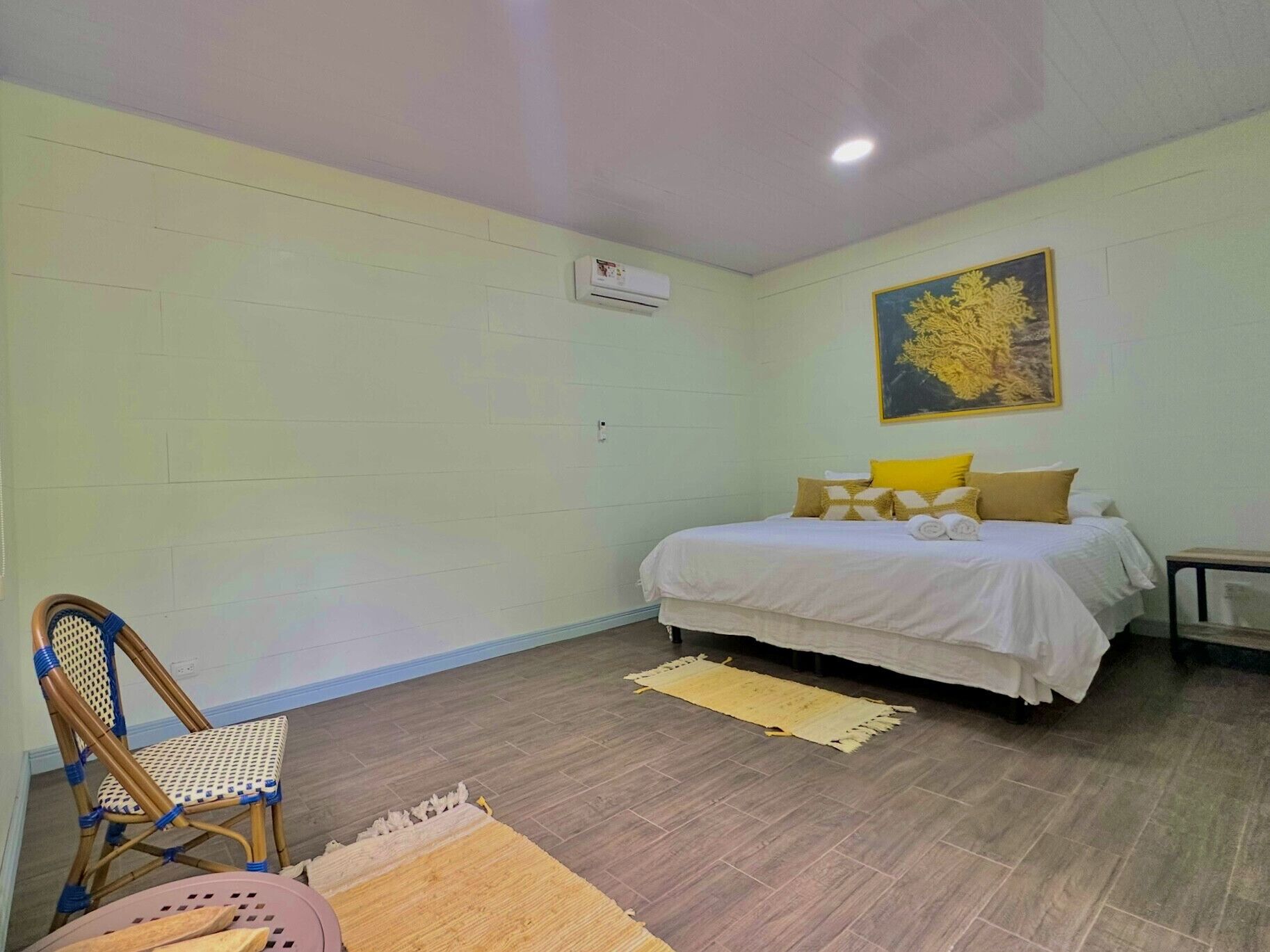 Een kluis op de kamer, beddengoed