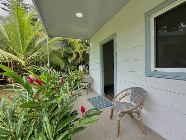 Terrace/patio - Standard Room | AC | Pool | Shared Kitchen • Selvatica (Punta Uva)