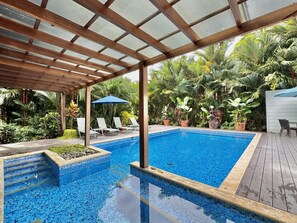 Pool - Standard Room | AC | Pool | Shared Kitchen • Selvatica (Punta Uva)