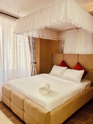 1 soverom, strykejern/-brett, wi-fi og sengetøy