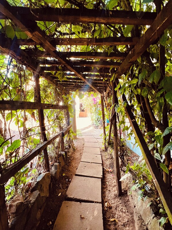 Overnattingsstedets uteområder