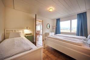 Iron/ironing board, WiFi, bed sheets
