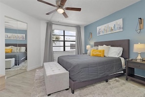 2 bedrooms, iron/ironing board, WiFi