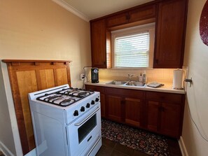 Microwave, oven, stovetop