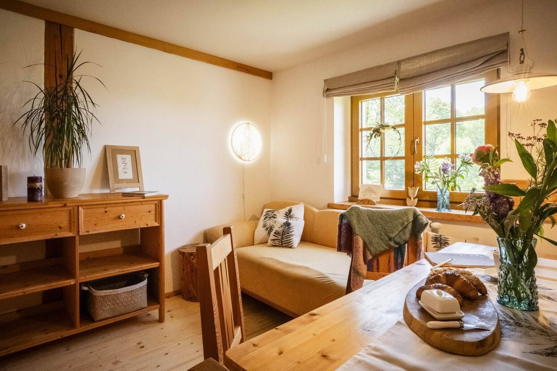 Comfort Apartment, Garden View | Living area