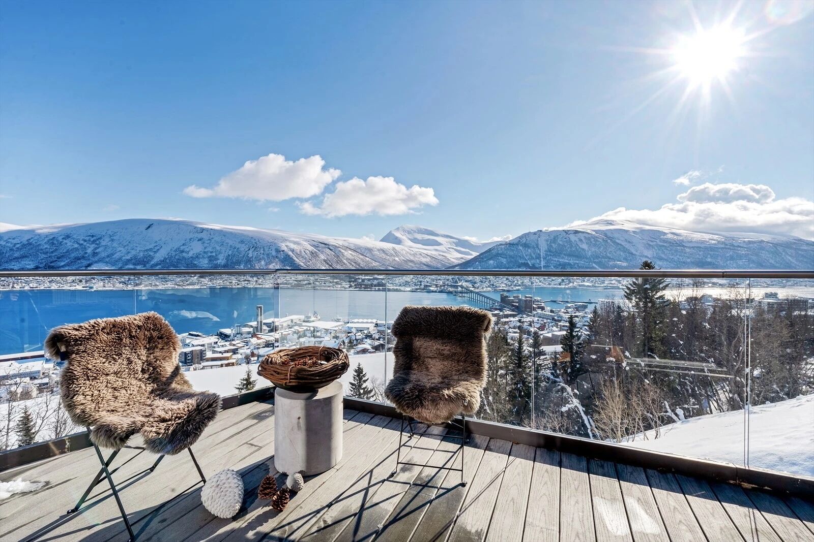 Overnattingsstedets uteområder