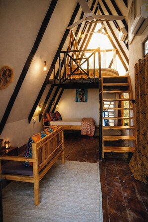 Ferienhütte, Gartenblick | Innenbereich