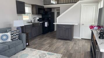 Microwave, oven, stovetop