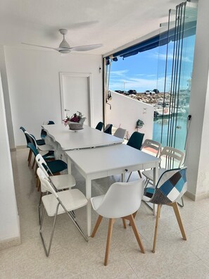 Dining - Apartment for up to 16 people with direct access to the sea in Alcossebre marina (Alcossebre)