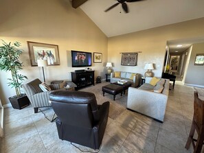 تلفزيون، مدفأة