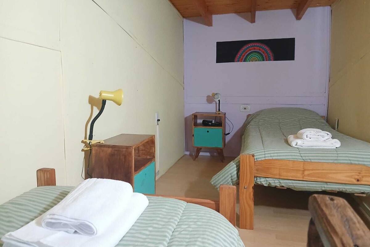 Standard House, 2 Single Beds, Patio, Mountain View | Free WiFi