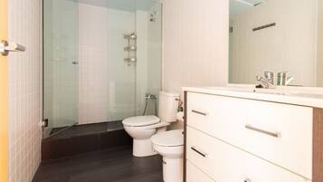 Handdoeken, zeep, toiletpapier