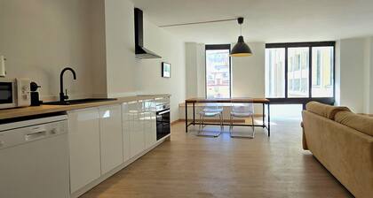 Spacious apartment in Gracia